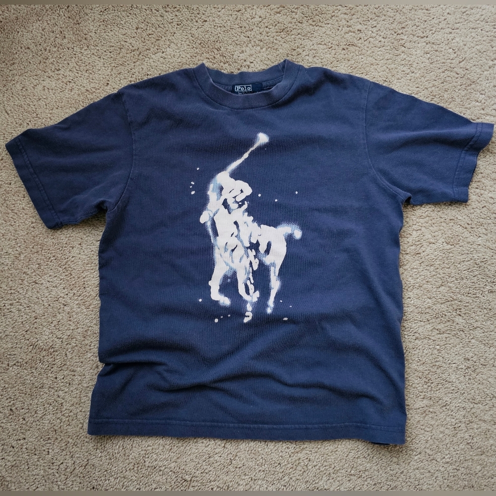 Polo By Ralph Lauren Pony Splatter Tee 7